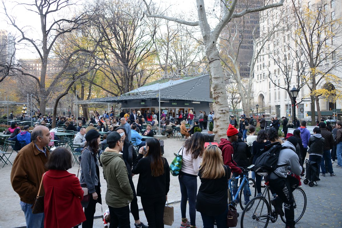 07-02 Shake Shack Is Busy Any Time Of Year At New York Madison Square Park